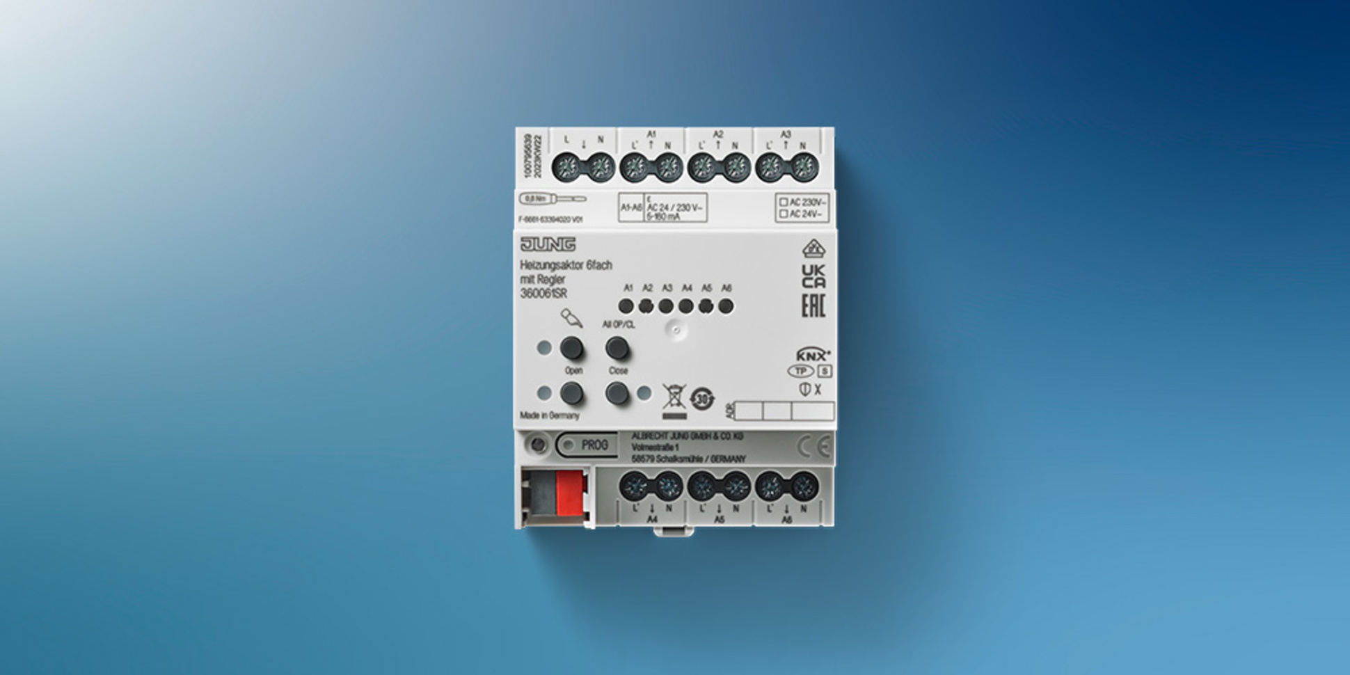 KNX Heizungsaktor 6-fach bei Elektromeister Hannes Spangenberg in Sondershausen